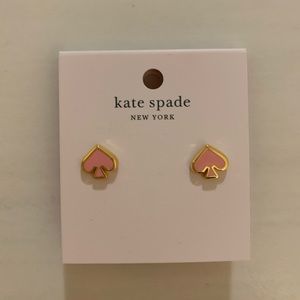 Kate Spade Pink and Gold Earrings